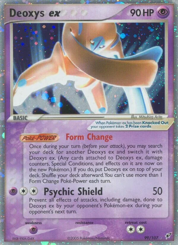 Deoxys ex 「DX 99/107」「EN」