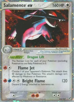 Salamence ex 「DX 103/107」「EN」