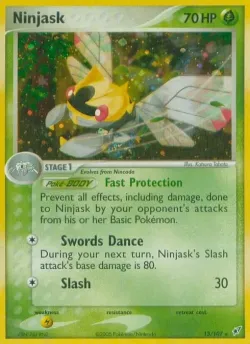 Ninjask #13/107 · Pokémon