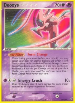 Deoxys #17/107 · Pokémon