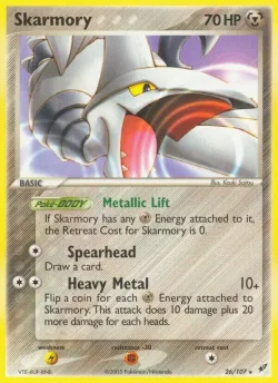 Skarmory #26/107 · Pokémon