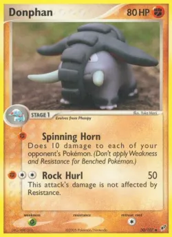 Donphan #30/107 · Pokémon
