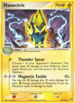 Manectric #38/107 · Pokémon