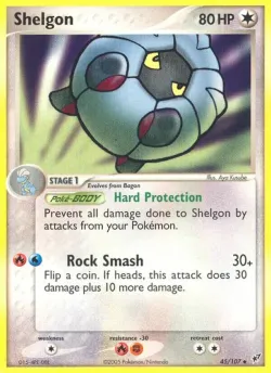 Shelgon #45/107 · Pokémon