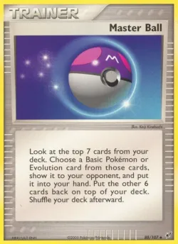 Master Ball 「DX 88/107」「EN」