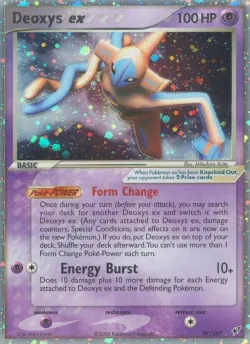 Deoxys ex 「DX 97/107」「EN」