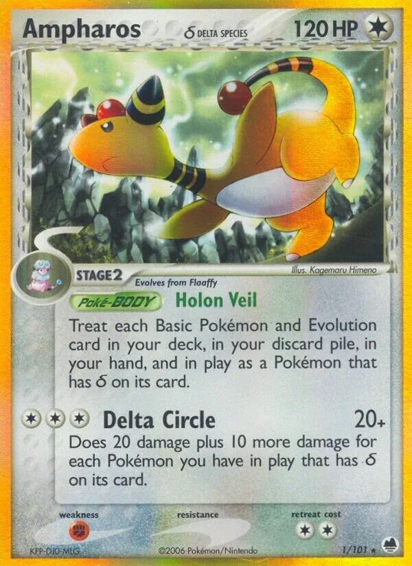 Ampharos 「DF 1/101」「EN」