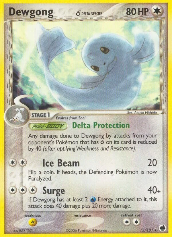 Dewgong 「DF 15/101」「EN」