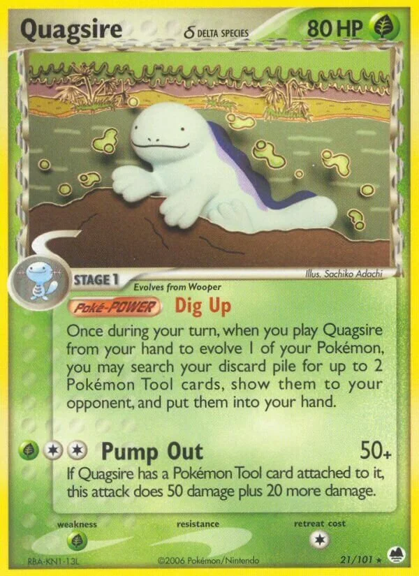 Quagsire 「DF 21/101」「EN」