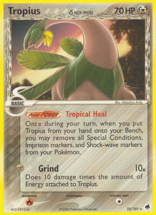 Tropius 「DF 23/101」「EN」