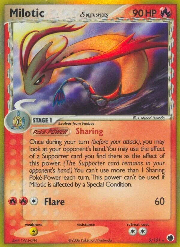 Milotic 「DF 5/101」「EN」