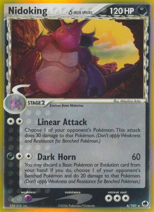 Nidoking 「DF 6/101」「EN」