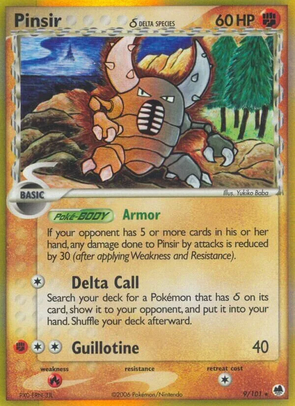 Pinsir 「DF 9/101」「EN」