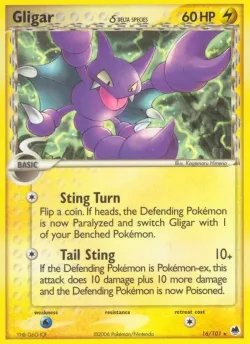 Gligar #16/101 · Pokémon