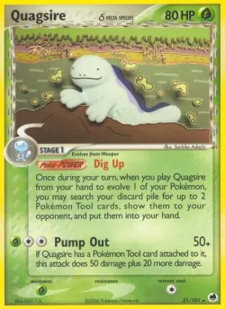 Quagsire #21/101 · Pokémon