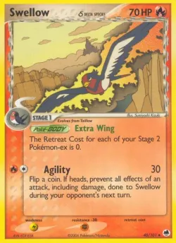 Swellow #40/101 · Pokémon