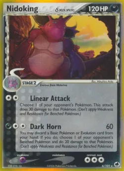 Nidoking #6/101 · Pokémon