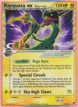 Rayquaza ex 「DF 97/101」「EN」