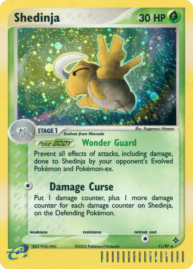 Shedinja 「DR 11/97」「EN」