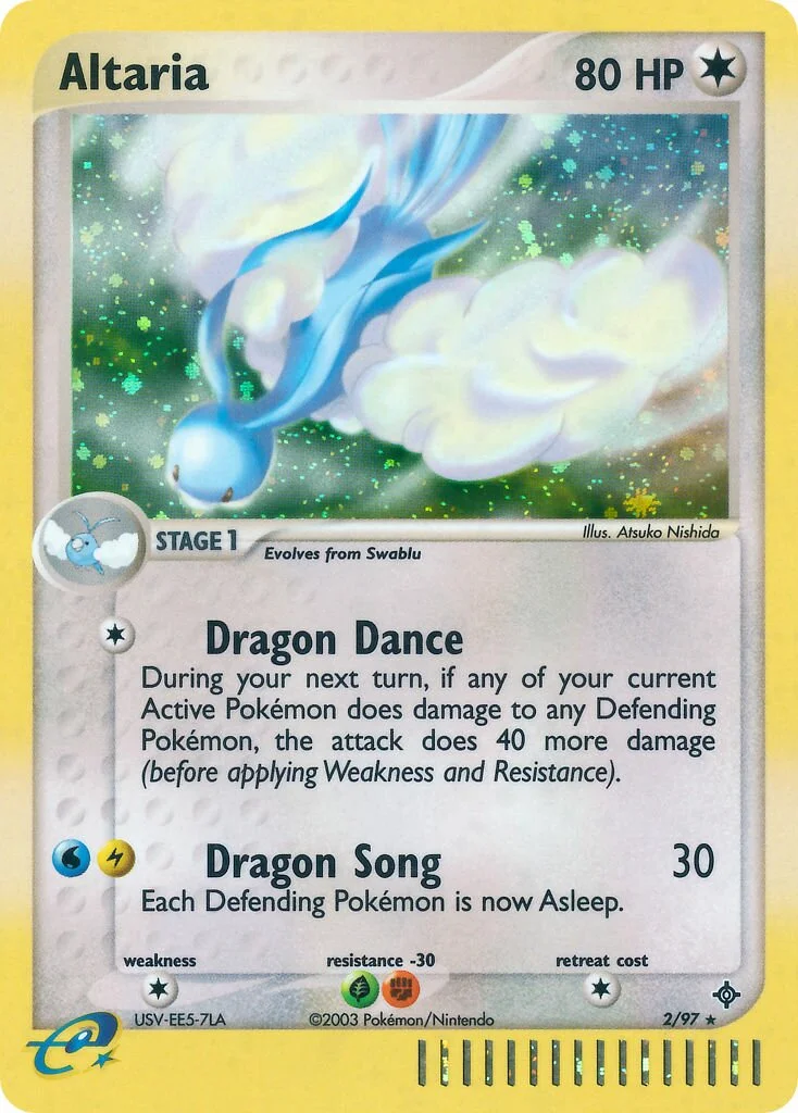Altaria 「DR 2/97」「EN」