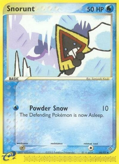 Snorunt 「DR 44/97」「EN」