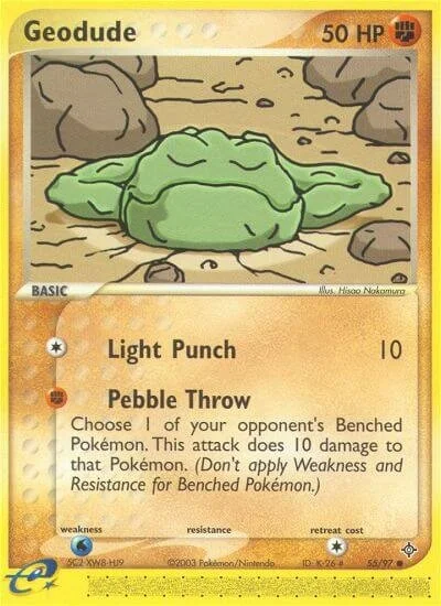 Geodude 「DR 55/97」「EN」