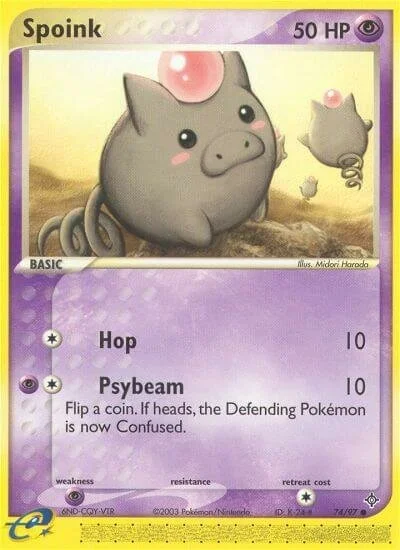 Spoink 「DR 74/97」「EN」