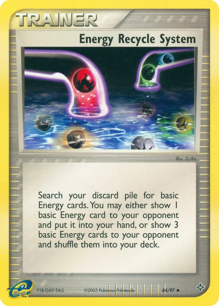 Energy Recycle System 「DR 84/97」「EN」
