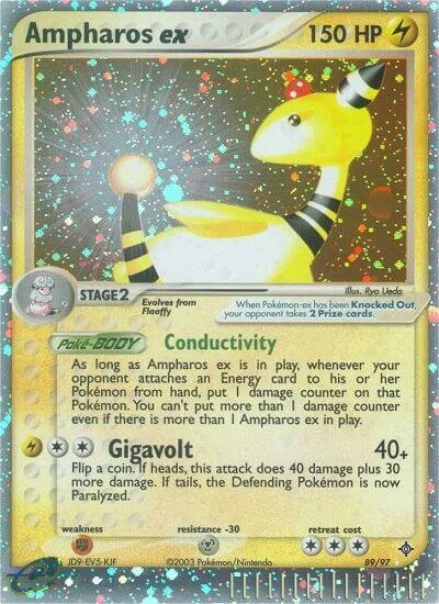 Ampharos ex 「DR 89/97」「EN」