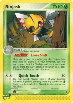 Ninjask #18/97 · Pokémon