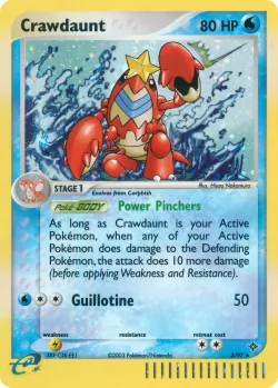 Crawdaunt #3/97 · Pokémon