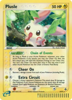 Plusle #8/97 · Pokémon