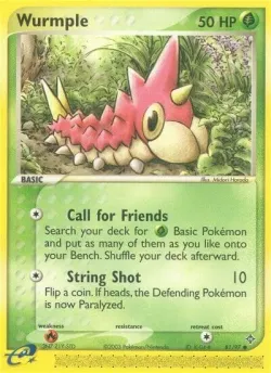Wurmple 「DR 81/97」「EN」