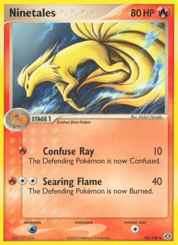 Ninetales 「EM 38/106」「EN」