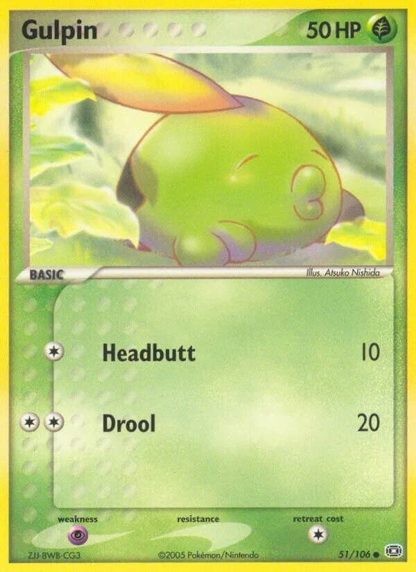 Gulpin 「EM 51/106」「EN」