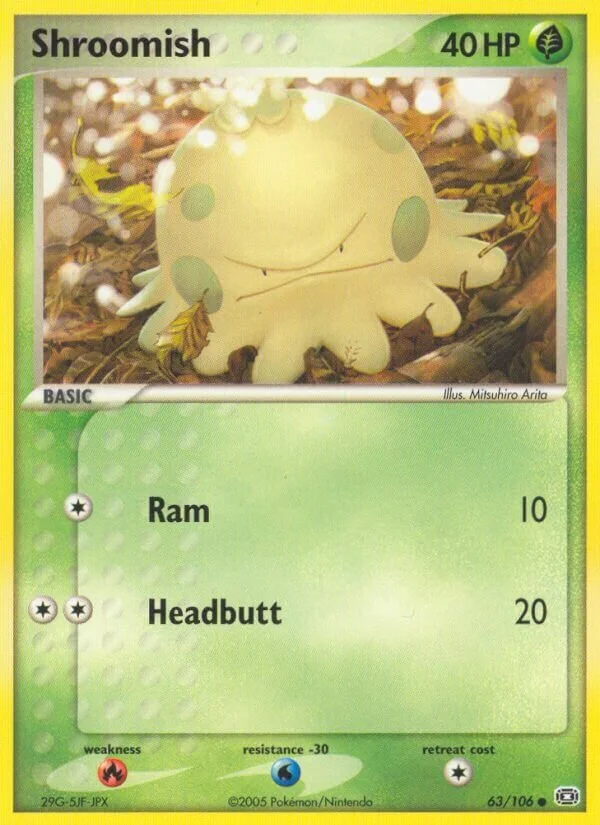 Shroomish 「EM 63/106」「EN」