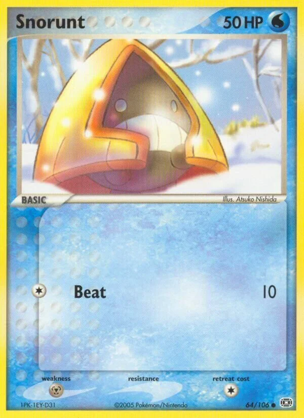 Snorunt 「EM 64/106」「EN」