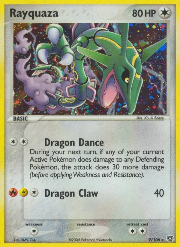 Rayquaza 「EM 9/106」「EN」