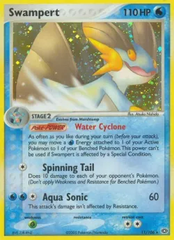 Swampert #11/106 · Pokémon