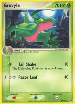 Grovyle #28/106 · Pokémon