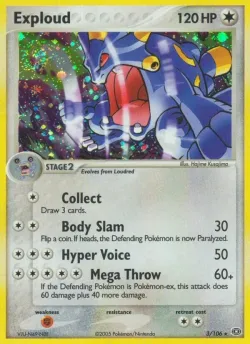 Exploud #3/106 · Pokémon