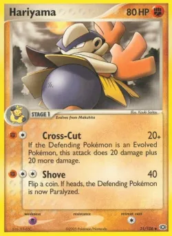 Hariyama #31/106 · Pokémon