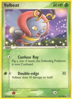 Volbeat #42/106 · Pokémon
