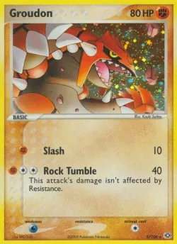 Groudon #5/106 · Pokémon