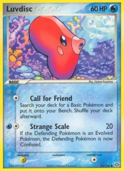 Luvdisc #53/106 · Pokémon