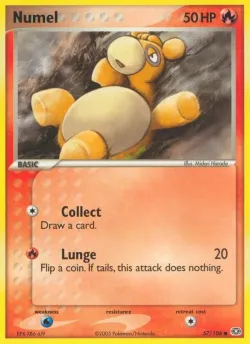 Numel #57/106 · Pokémon