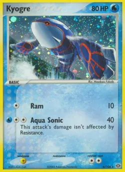 Kyogre #6/106 · Pokémon