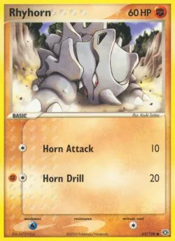 Rhyhorn 「EM 62/106」「EN」