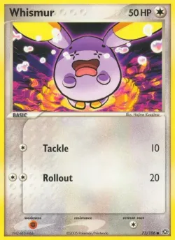 Whismur 「EM 73/106」「EN」