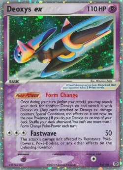 Deoxys ex 「EM 93/106」「EN」